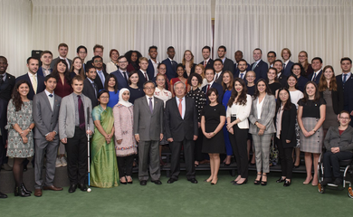 Town Hall UN Youth Delegates