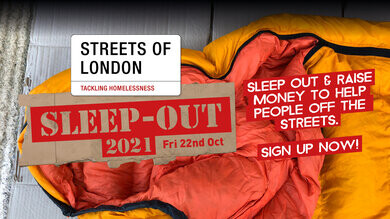 Streets of London Sleep Out