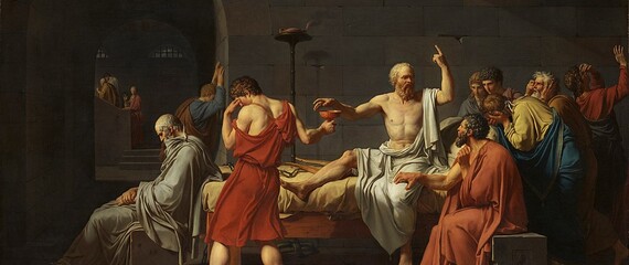 David and the Death of Socrates