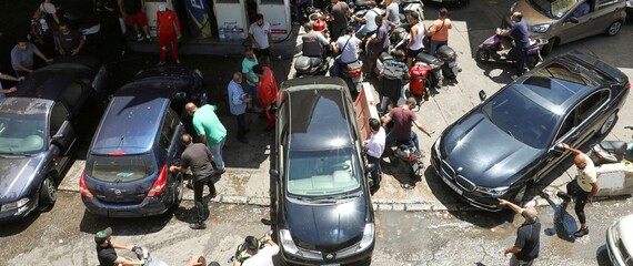 Lebanon fuel queues
