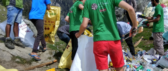 Image of Waste Warriors in action