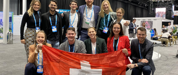 Swiss Delegates at the One Young World Belfast Summit 2023 