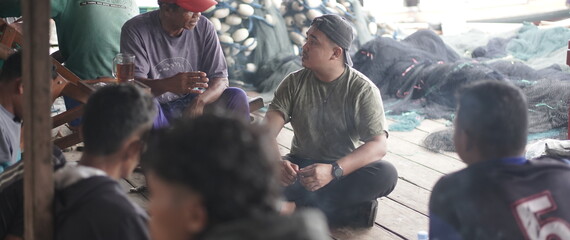 Indonesian fisherman participating in the Thresher Shark Indonesia (Teman Laut Indonesia Foundation)