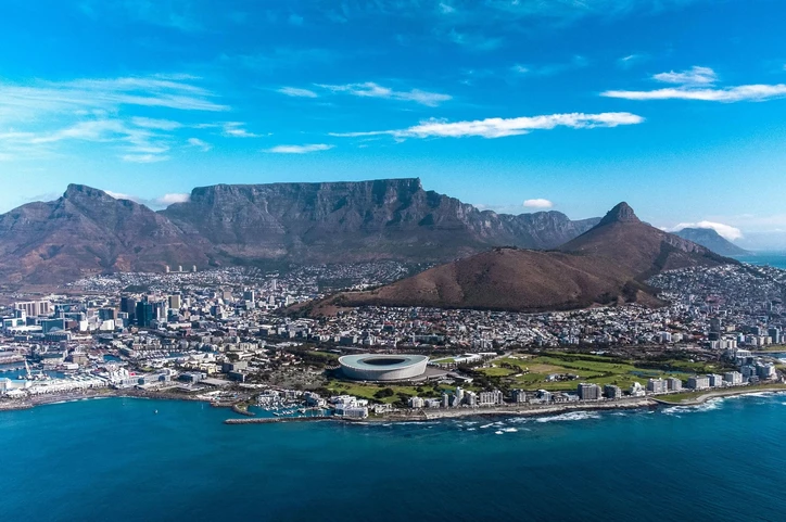Cape Town sky view