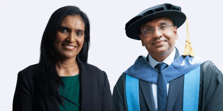 Professor Selva Pankaj and Dr Tharshiny Pankaj