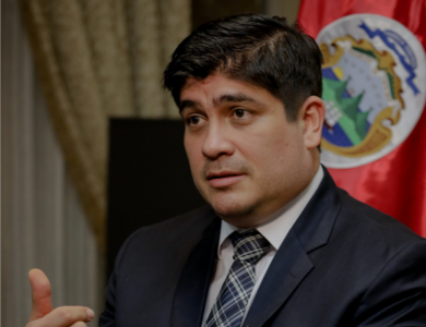 President Carlos Alvarado Quesada