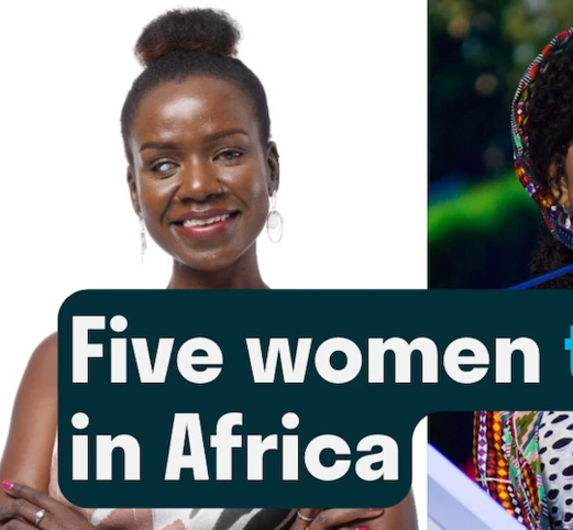 Five women transforming health and well-being in Africa banner